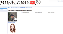 Desktop Screenshot of mihalcioiu.ro